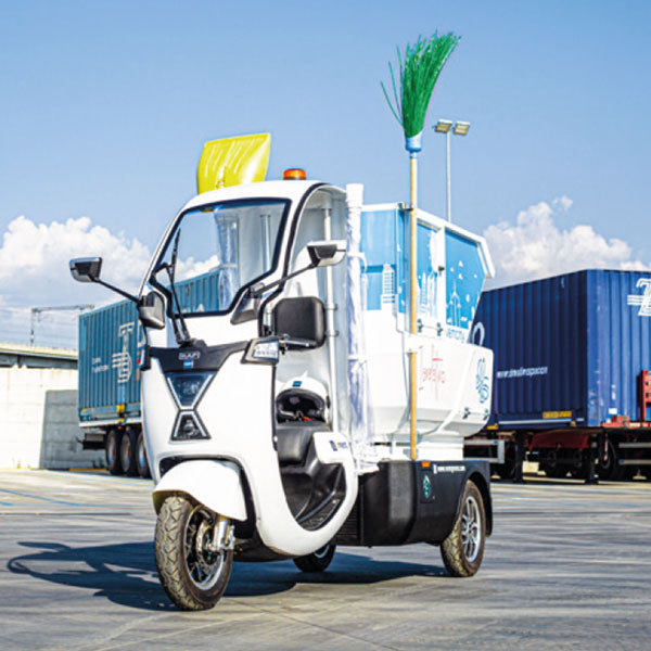 Electric Three Wheeler for Garbage Collecting, Ioneletric Series