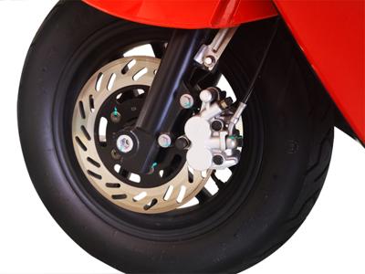 Front wheel disc brake