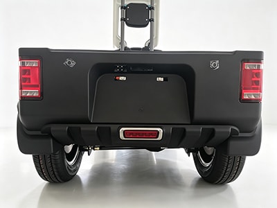 Rear of the cargo box