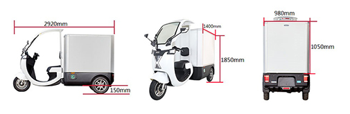 Three Wheeler Cargo Truck