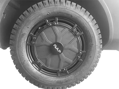 Rear-wheel hub motor